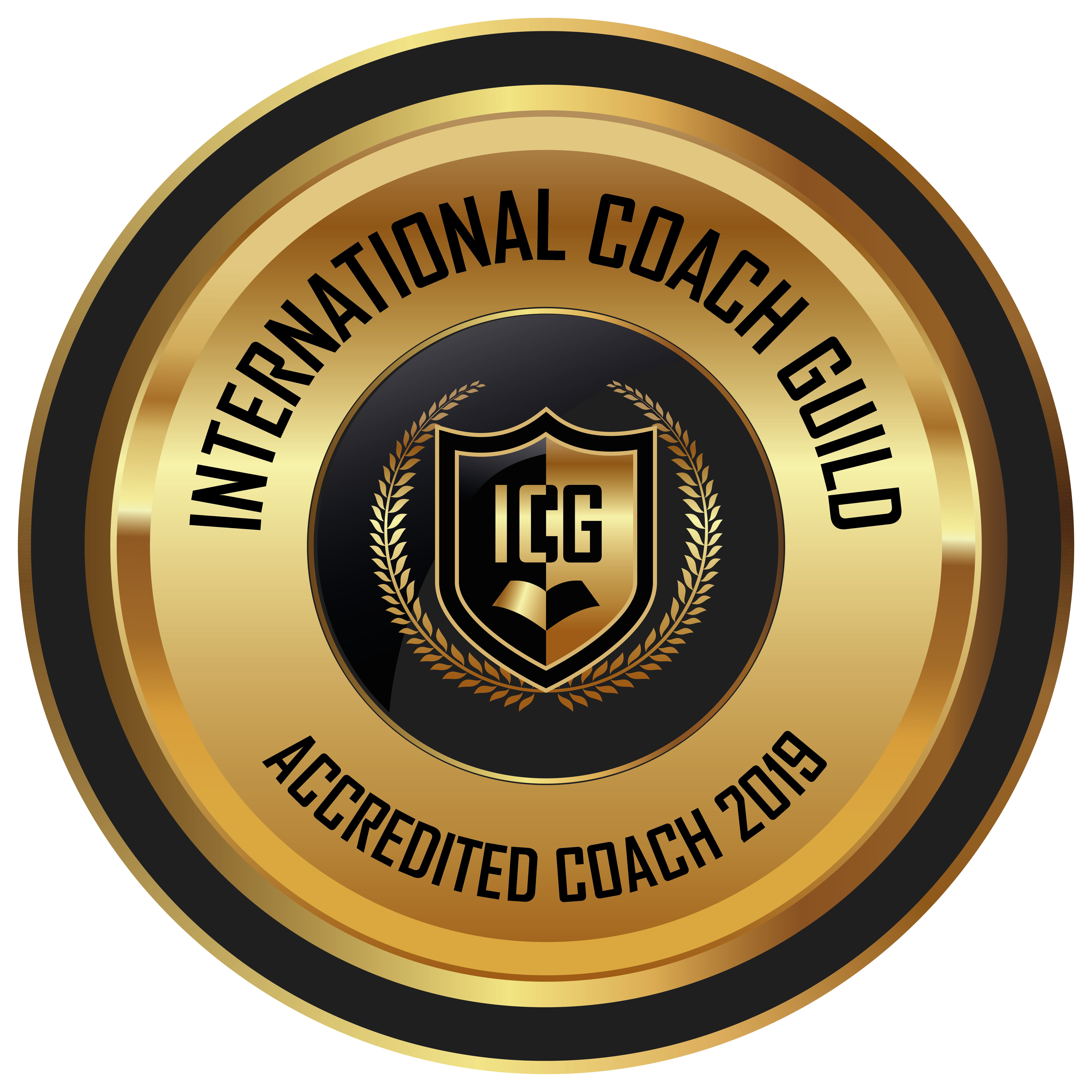 ICG Accredited Coach 2019 Recognised Member of the International Coach Guild