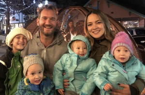 Nick Vujicic and family at Christmas