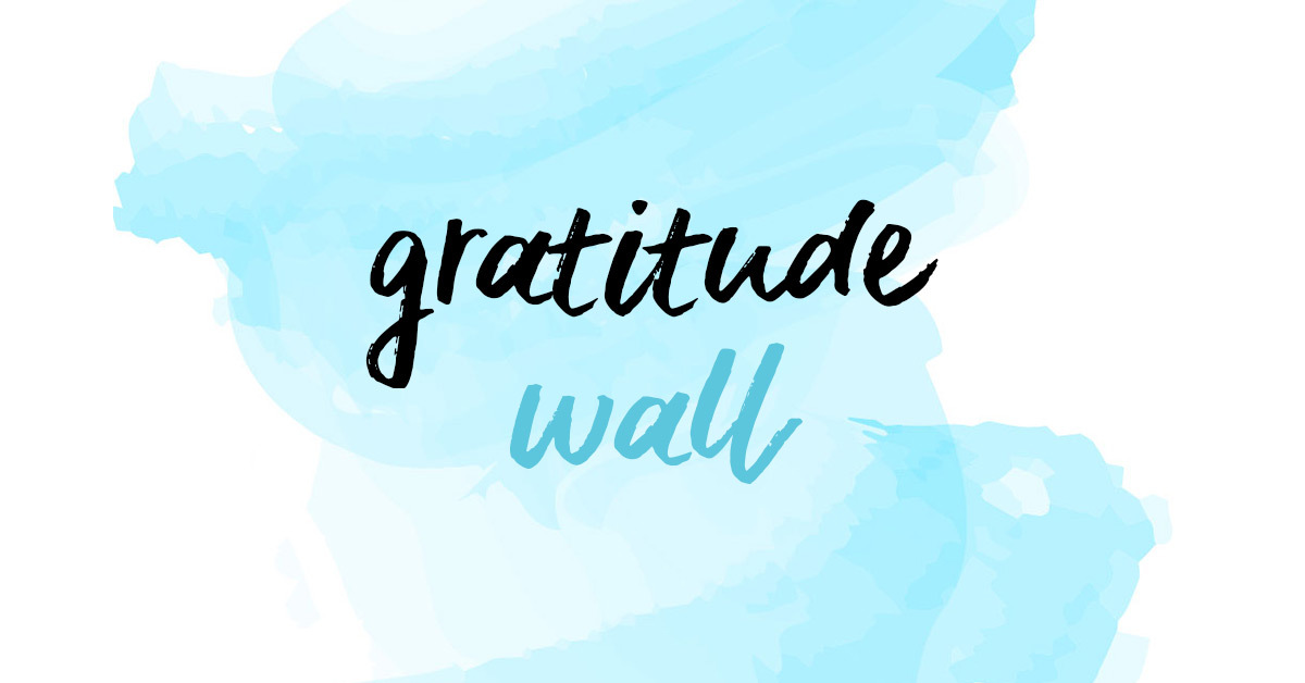 Gratitude Wall | The Coaching Institute