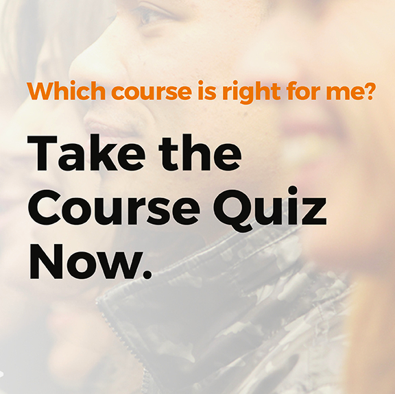 Which course is right for me Quiz